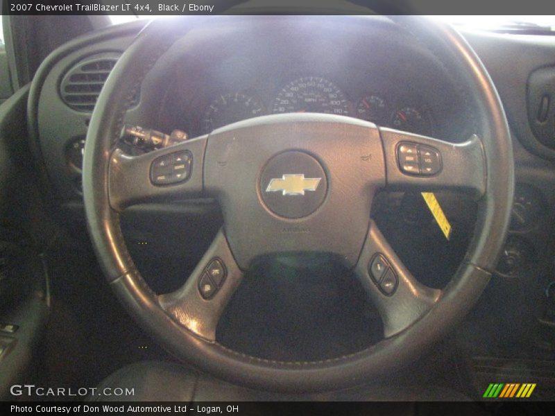 Black / Ebony 2007 Chevrolet TrailBlazer LT 4x4