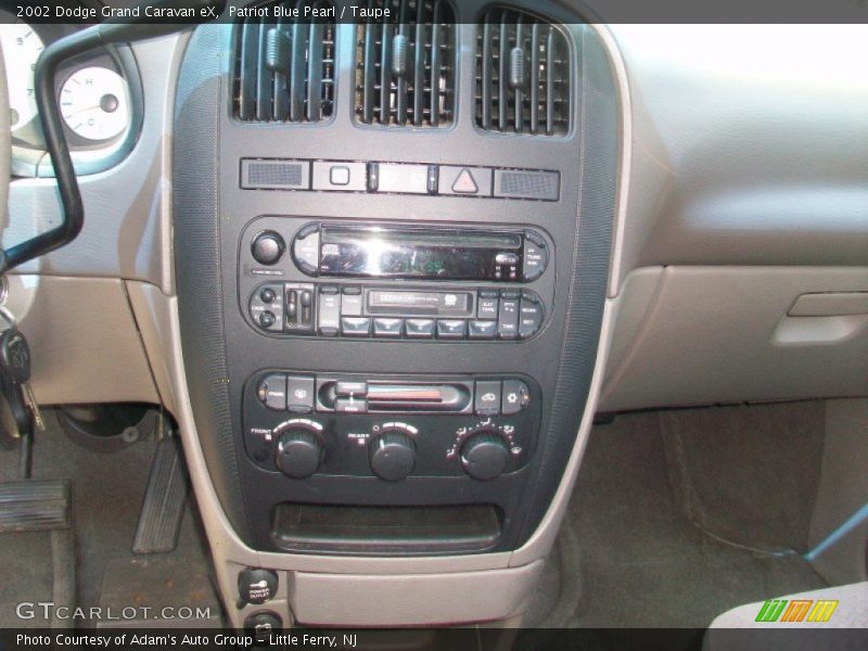 Controls of 2002 Grand Caravan eX