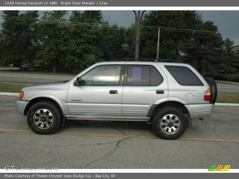 Bright Silver Metallic / Gray 1998 Honda Passport LX 4WD