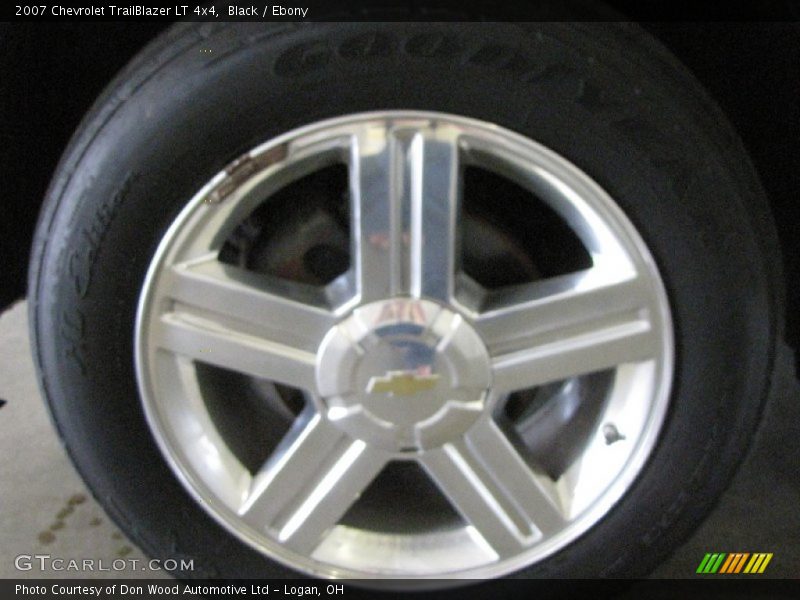 Black / Ebony 2007 Chevrolet TrailBlazer LT 4x4