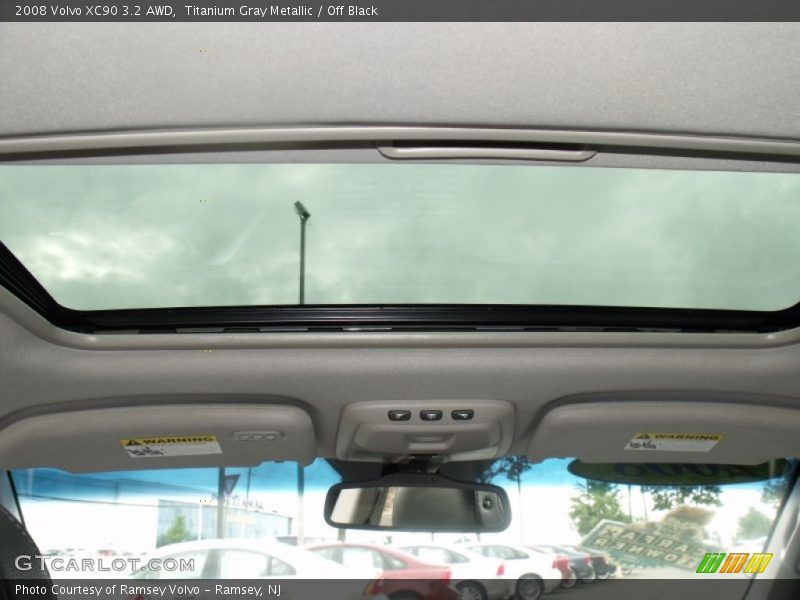 Titanium Gray Metallic / Off Black 2008 Volvo XC90 3.2 AWD