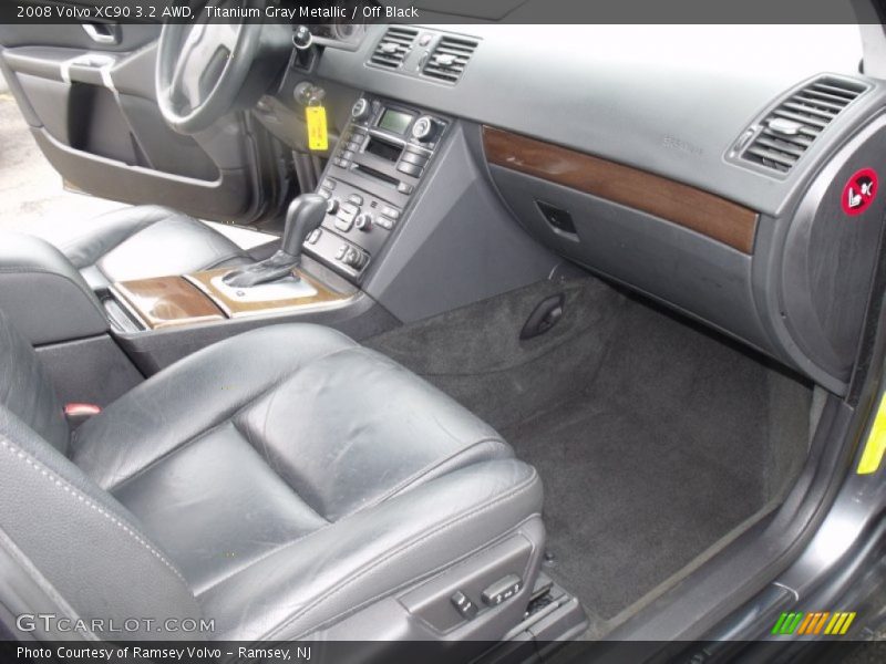 Titanium Gray Metallic / Off Black 2008 Volvo XC90 3.2 AWD