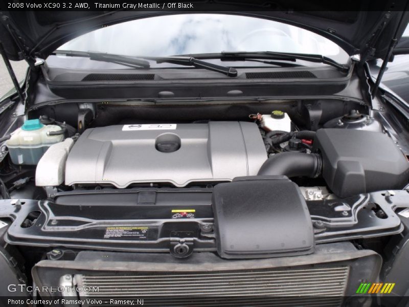 Titanium Gray Metallic / Off Black 2008 Volvo XC90 3.2 AWD