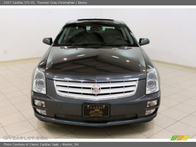 Thunder Gray ChromaFlair / Ebony 2007 Cadillac STS V6