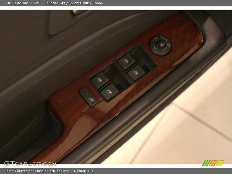 Thunder Gray ChromaFlair / Ebony 2007 Cadillac STS V6