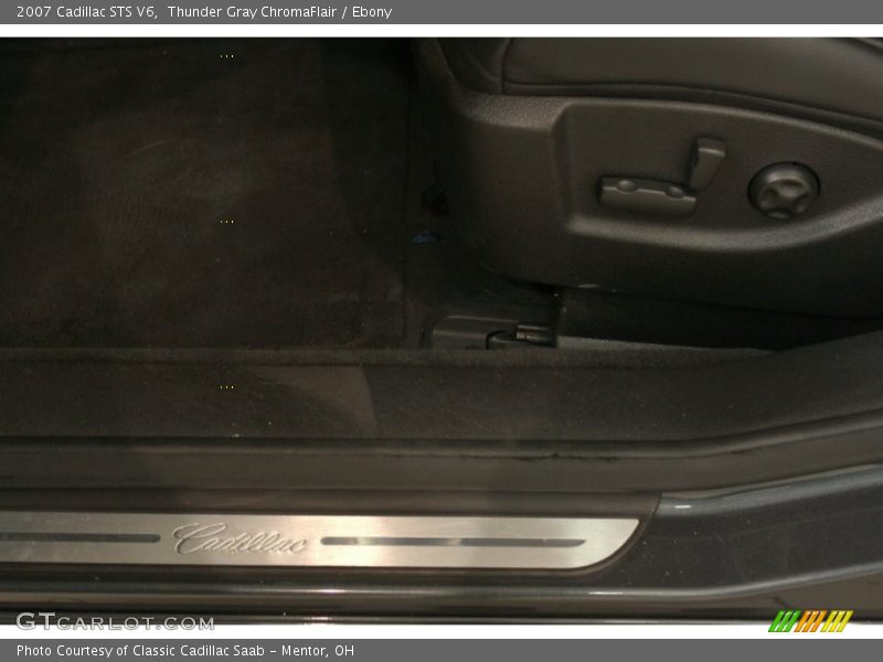 Thunder Gray ChromaFlair / Ebony 2007 Cadillac STS V6