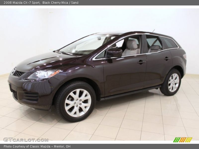 Black Cherry Mica / Sand 2008 Mazda CX-7 Sport