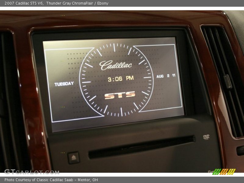 Thunder Gray ChromaFlair / Ebony 2007 Cadillac STS V6