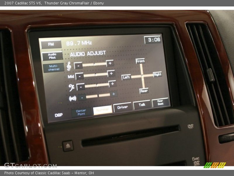 Thunder Gray ChromaFlair / Ebony 2007 Cadillac STS V6