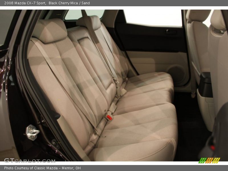 Black Cherry Mica / Sand 2008 Mazda CX-7 Sport