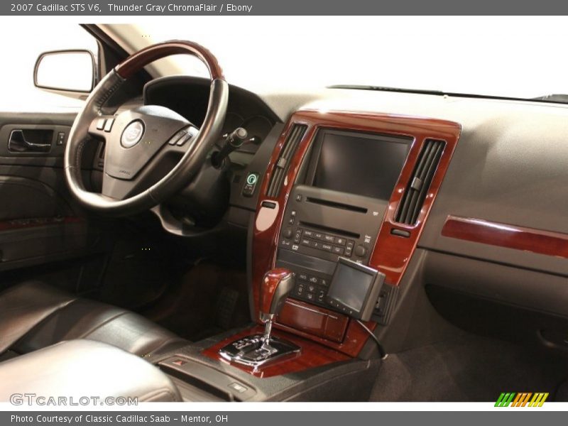 Thunder Gray ChromaFlair / Ebony 2007 Cadillac STS V6