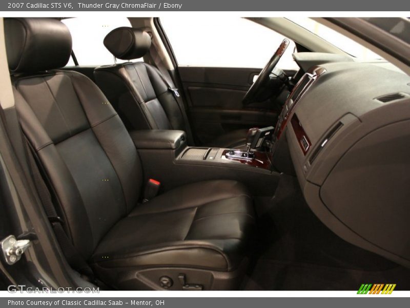 Thunder Gray ChromaFlair / Ebony 2007 Cadillac STS V6