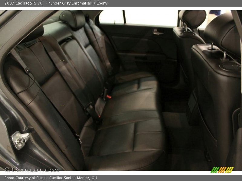 Thunder Gray ChromaFlair / Ebony 2007 Cadillac STS V6