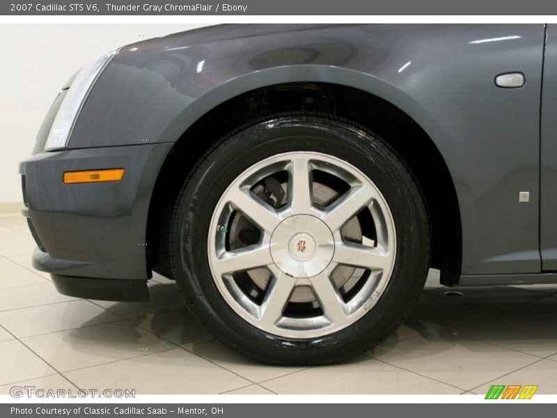 Thunder Gray ChromaFlair / Ebony 2007 Cadillac STS V6