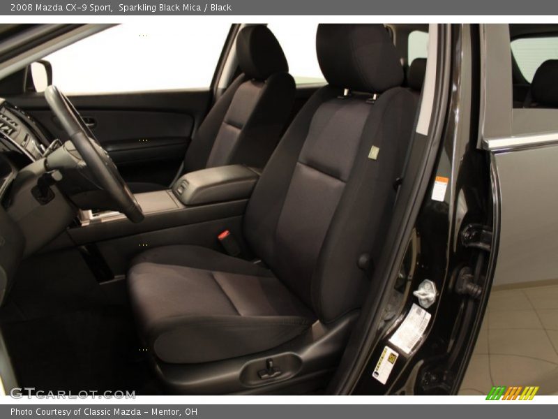 Sparkling Black Mica / Black 2008 Mazda CX-9 Sport