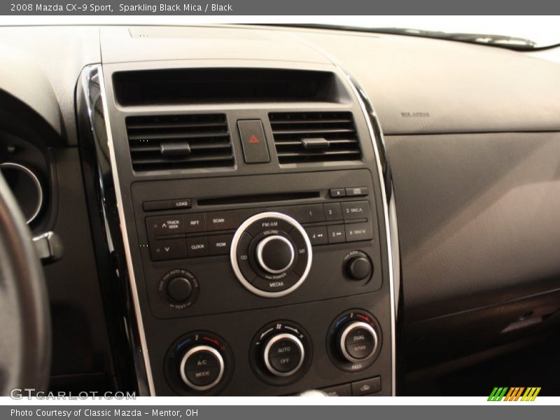 Sparkling Black Mica / Black 2008 Mazda CX-9 Sport
