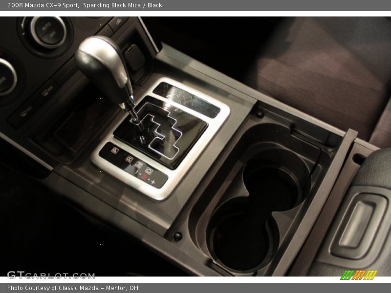 Sparkling Black Mica / Black 2008 Mazda CX-9 Sport