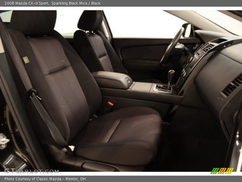 Sparkling Black Mica / Black 2008 Mazda CX-9 Sport