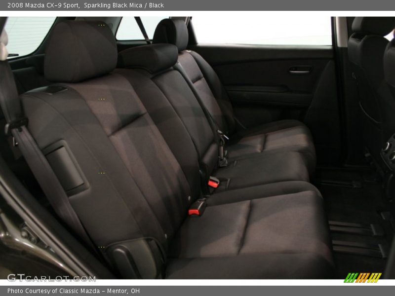 Sparkling Black Mica / Black 2008 Mazda CX-9 Sport