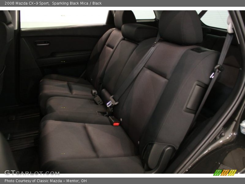 Sparkling Black Mica / Black 2008 Mazda CX-9 Sport