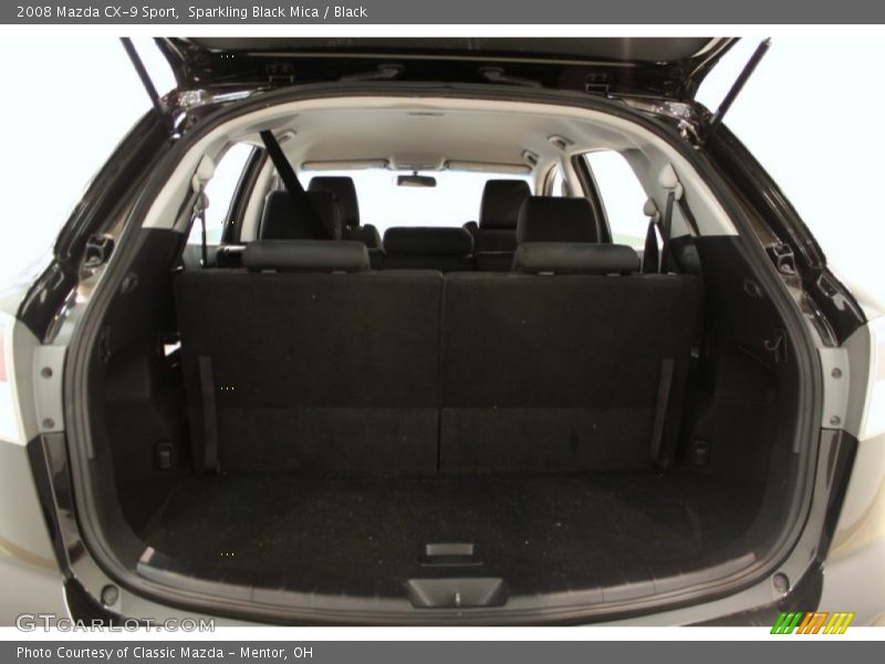 Sparkling Black Mica / Black 2008 Mazda CX-9 Sport