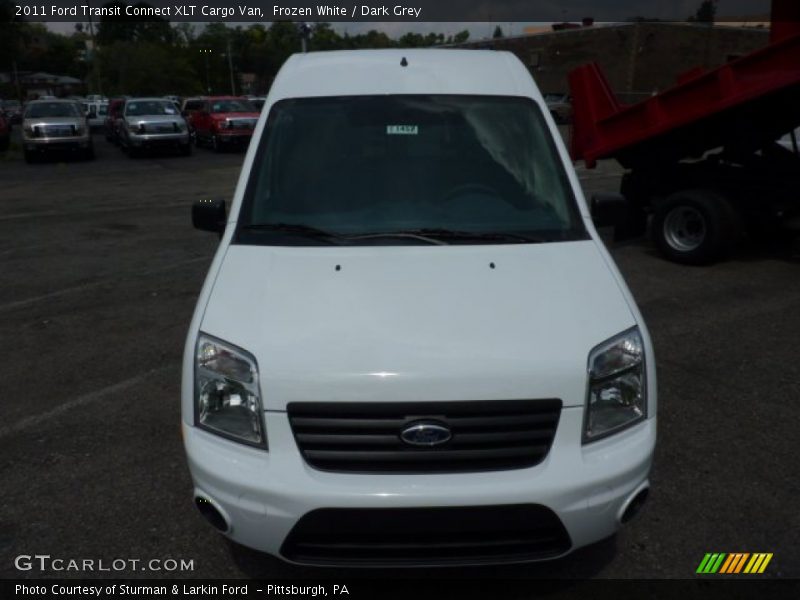 Frozen White / Dark Grey 2011 Ford Transit Connect XLT Cargo Van