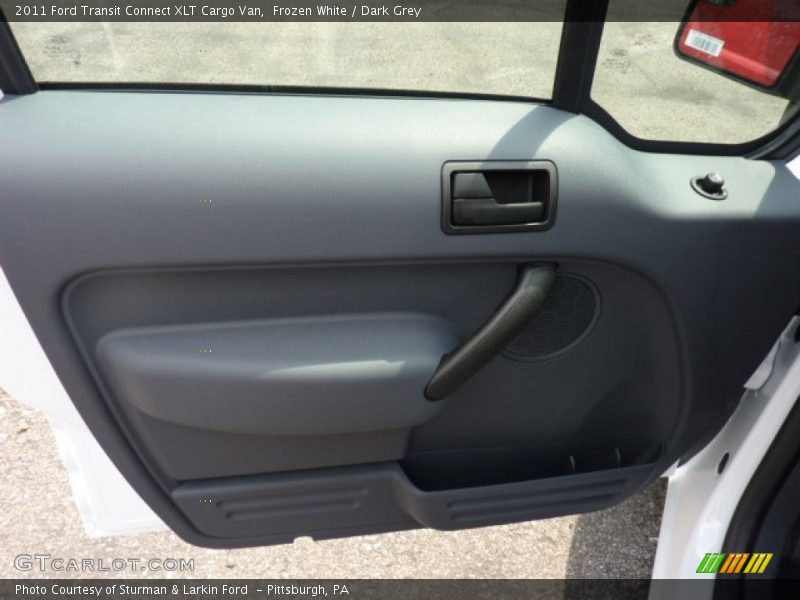 Frozen White / Dark Grey 2011 Ford Transit Connect XLT Cargo Van