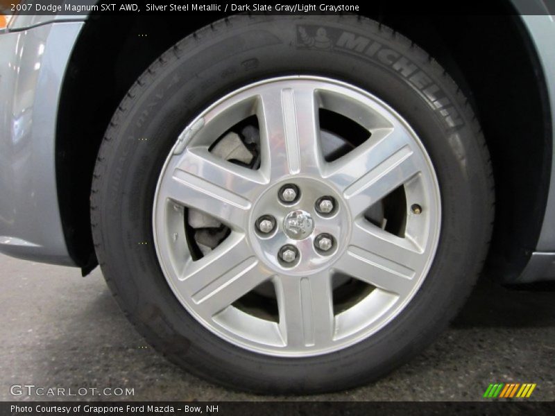 Silver Steel Metallic / Dark Slate Gray/Light Graystone 2007 Dodge Magnum SXT AWD