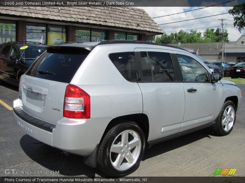 Bright Silver Metallic / Dark Slate Gray 2008 Jeep Compass Limited 4x4