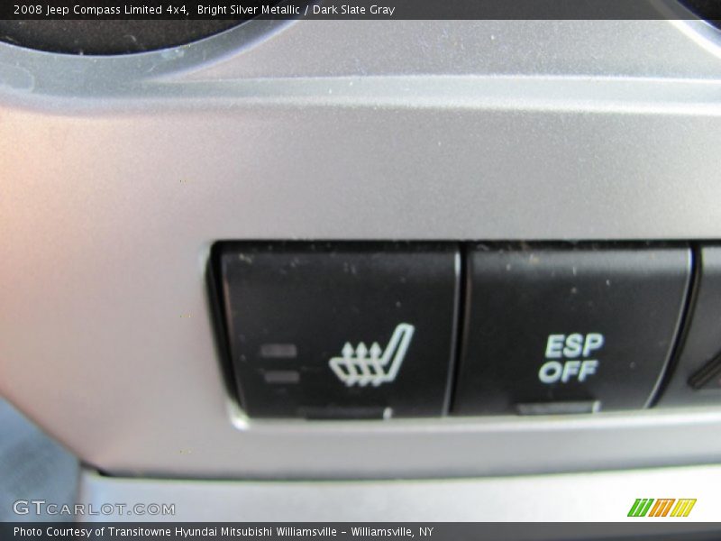 Bright Silver Metallic / Dark Slate Gray 2008 Jeep Compass Limited 4x4