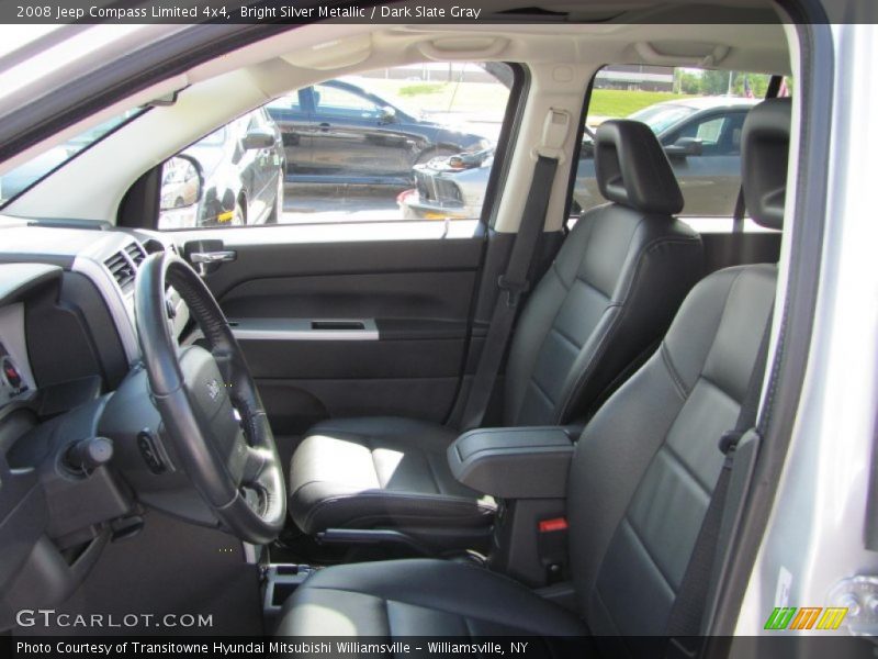 Bright Silver Metallic / Dark Slate Gray 2008 Jeep Compass Limited 4x4