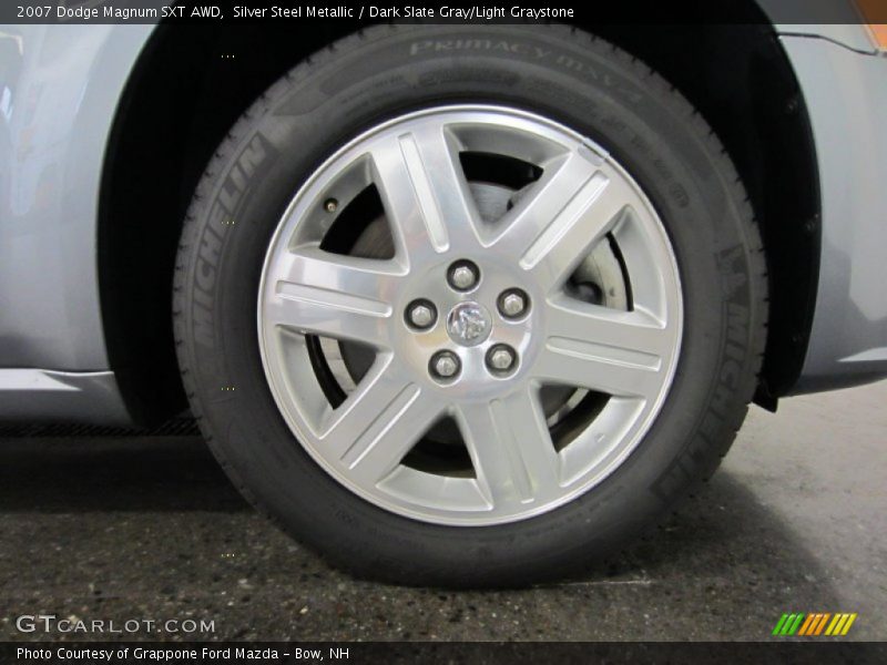 Silver Steel Metallic / Dark Slate Gray/Light Graystone 2007 Dodge Magnum SXT AWD