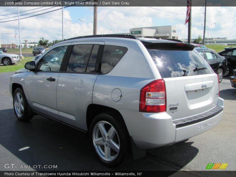 Bright Silver Metallic / Dark Slate Gray 2008 Jeep Compass Limited 4x4