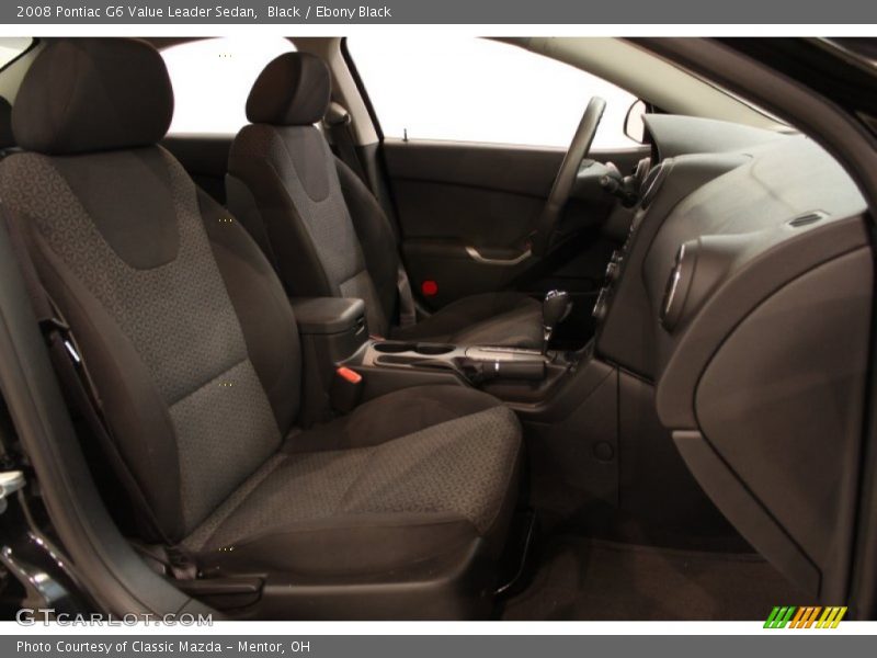 Black / Ebony Black 2008 Pontiac G6 Value Leader Sedan