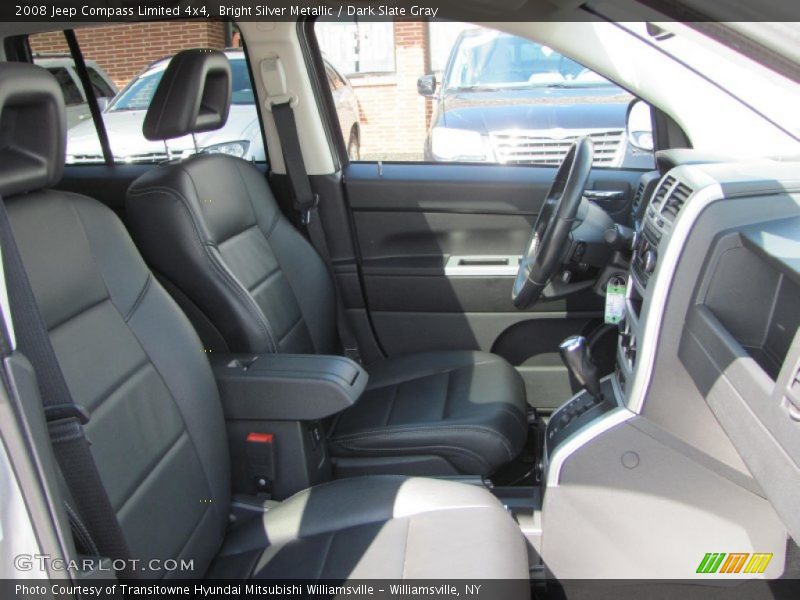 Bright Silver Metallic / Dark Slate Gray 2008 Jeep Compass Limited 4x4