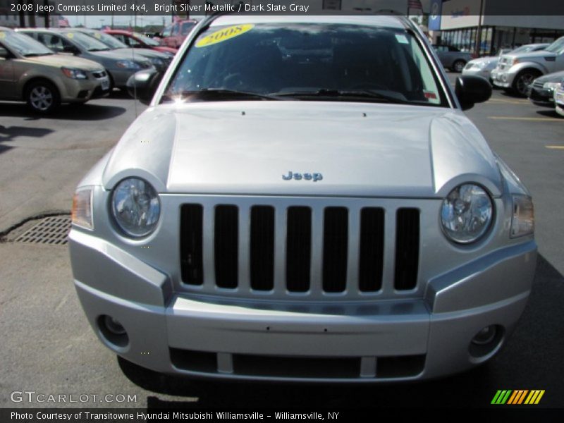 Bright Silver Metallic / Dark Slate Gray 2008 Jeep Compass Limited 4x4