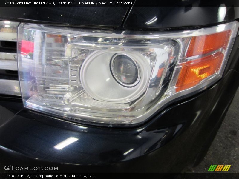 Dark Ink Blue Metallic / Medium Light Stone 2010 Ford Flex Limited AWD