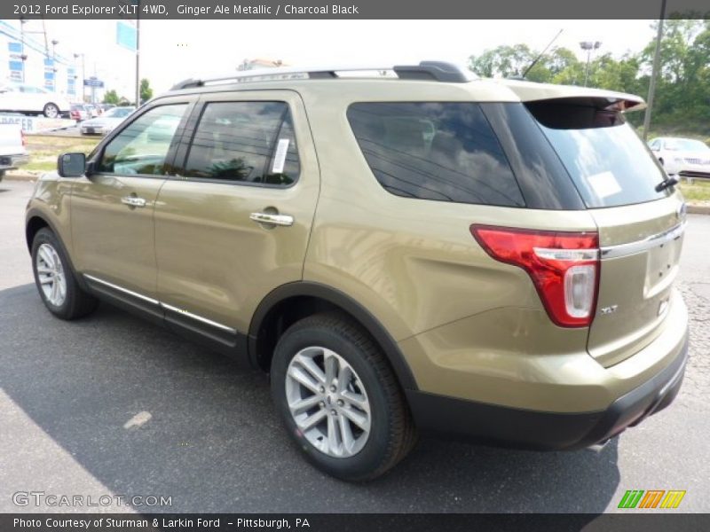  2012 Explorer XLT 4WD Ginger Ale Metallic
