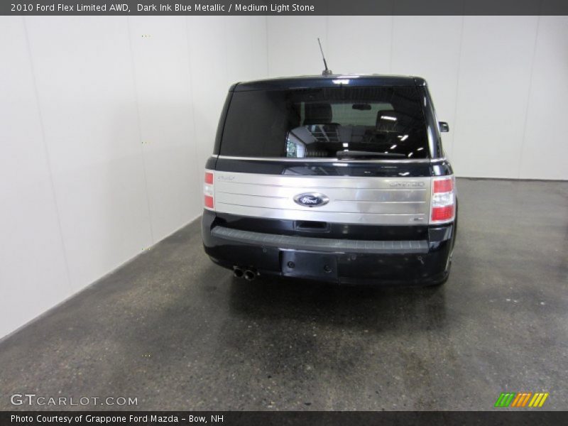 Dark Ink Blue Metallic / Medium Light Stone 2010 Ford Flex Limited AWD