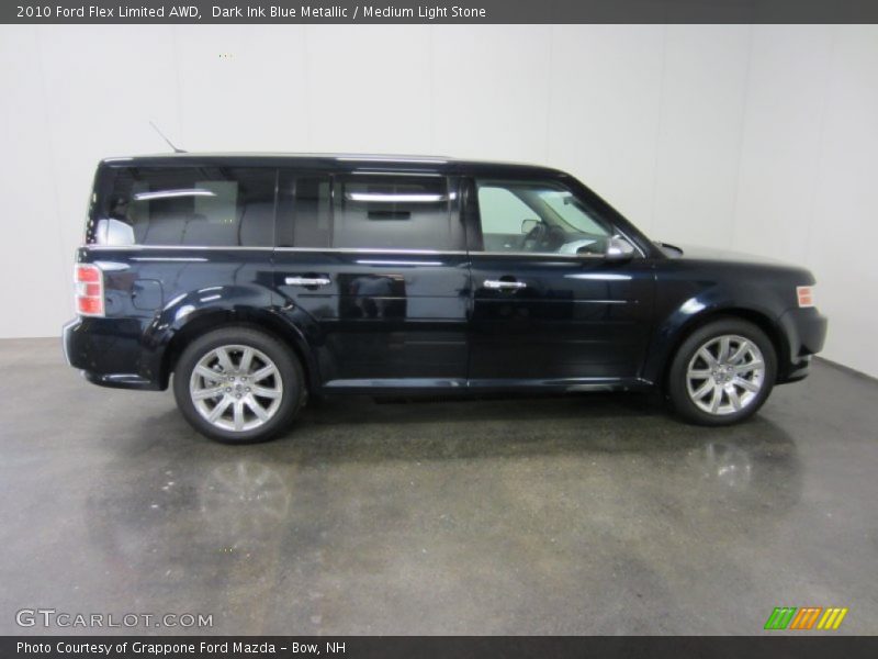 Dark Ink Blue Metallic / Medium Light Stone 2010 Ford Flex Limited AWD
