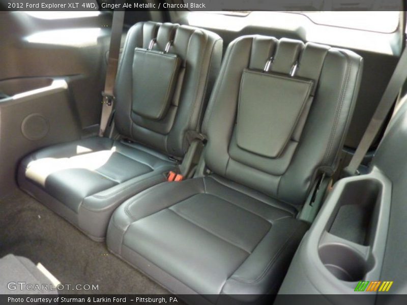  2012 Explorer XLT 4WD Charcoal Black Interior