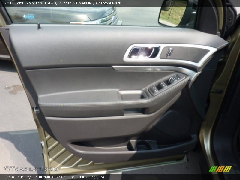Ginger Ale Metallic / Charcoal Black 2012 Ford Explorer XLT 4WD