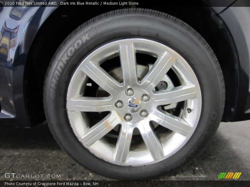 Dark Ink Blue Metallic / Medium Light Stone 2010 Ford Flex Limited AWD