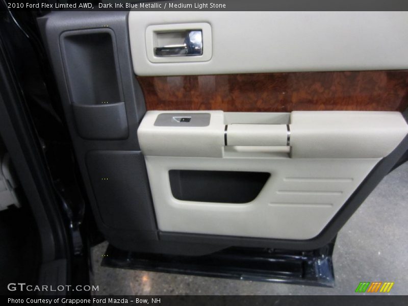 Dark Ink Blue Metallic / Medium Light Stone 2010 Ford Flex Limited AWD