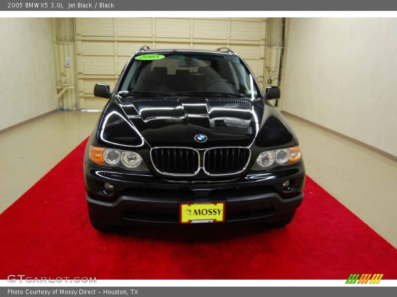Jet Black / Black 2005 BMW X5 3.0i