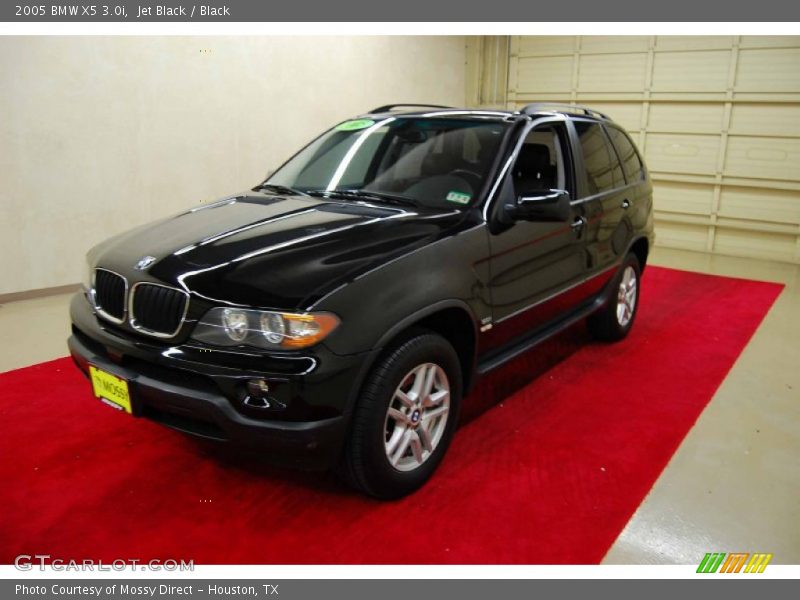 Jet Black / Black 2005 BMW X5 3.0i