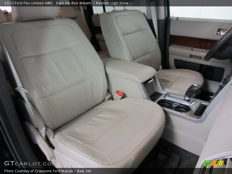 Dark Ink Blue Metallic / Medium Light Stone 2010 Ford Flex Limited AWD