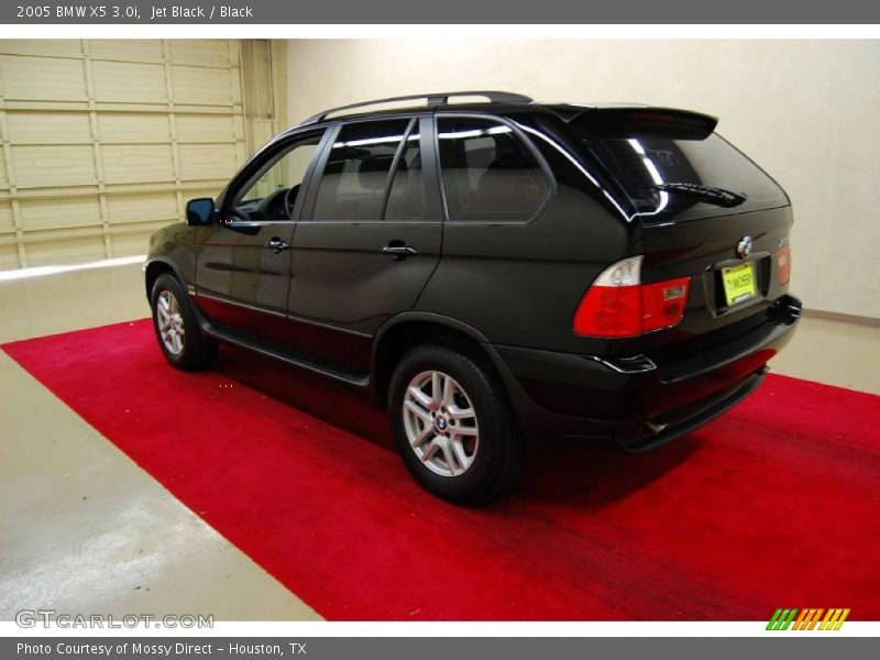 Jet Black / Black 2005 BMW X5 3.0i