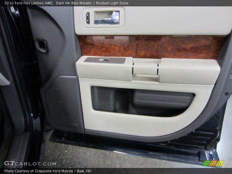 Dark Ink Blue Metallic / Medium Light Stone 2010 Ford Flex Limited AWD