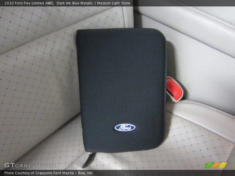 Dark Ink Blue Metallic / Medium Light Stone 2010 Ford Flex Limited AWD